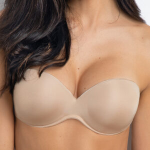 SIèLEI - Reggiseno Schiena Nuda Con Ferretto - Cipria - Bianco - Nero