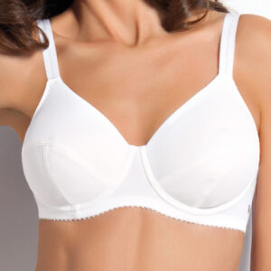 SIèLEI - Reggiseno Con Ferretto In Microfibra Stretch - Bianco - Nero - Skin