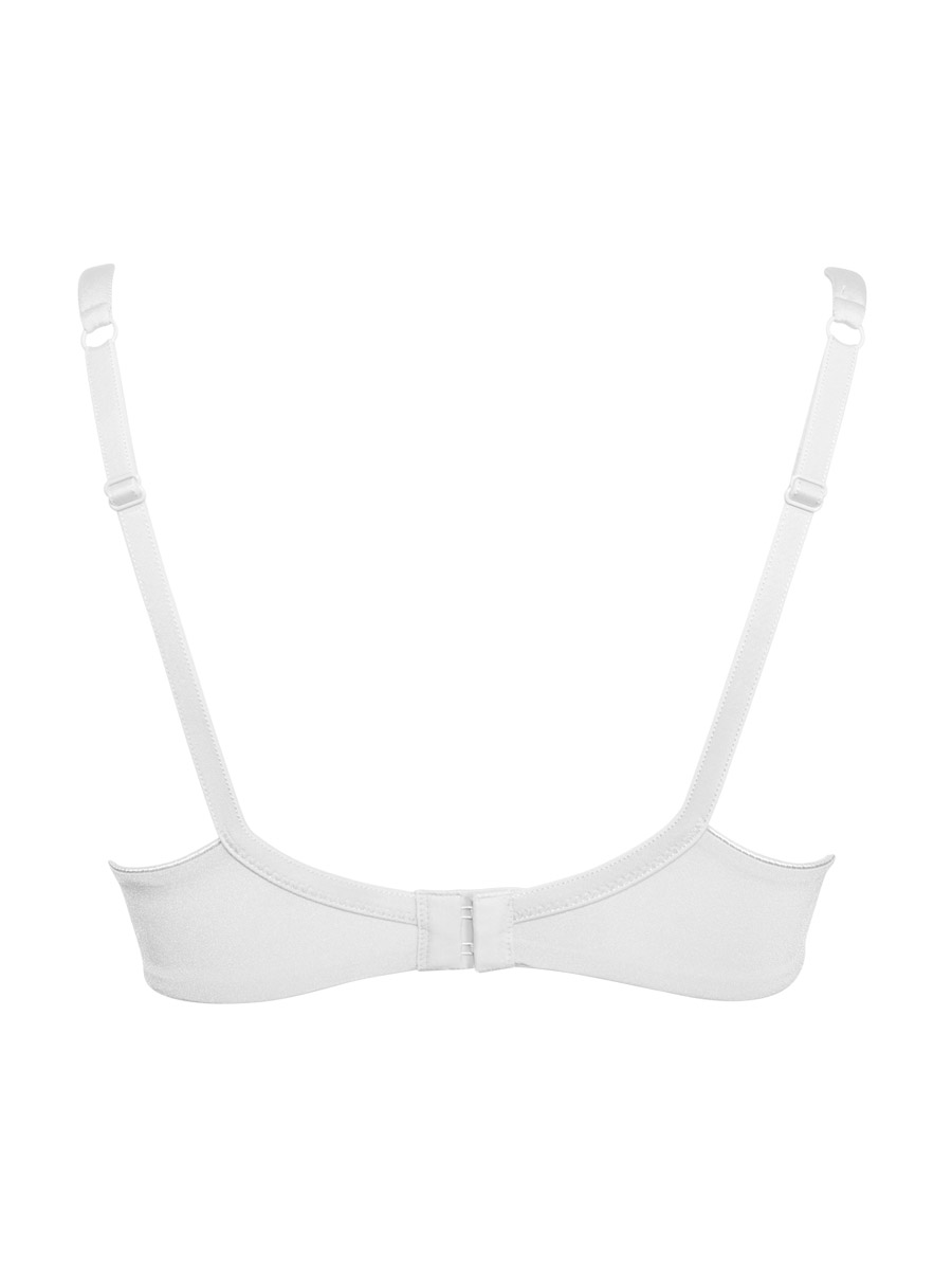 SIèLEI - Reggiseno In Coppa C Con Ferretto - Nero - Bianco - Cipria - immagine 8