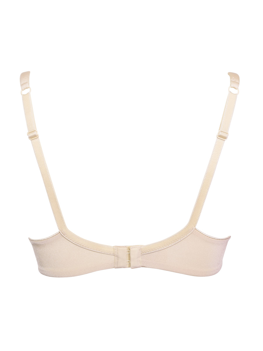 SIèLEI - Reggiseno In Coppa C Con Ferretto - Nero - Bianco - Cipria - immagine 6