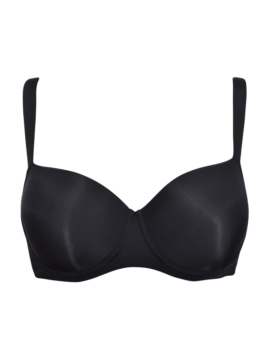 SIèLEI - Reggiseno In Coppa C Con Ferretto - Nero - Bianco - Cipria - immagine 3
