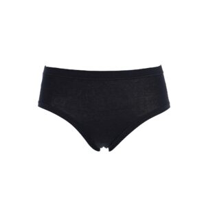 COTONELLA - Slip Midi In Cotone Bielastico 3 Pack - Bianco - Nero
