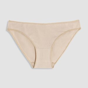 COTONELLA - Mini Slip In Cotone Bielastico 3 Pack - Beige - Nero - Bianco