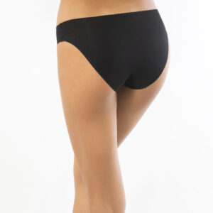 SIèLEI - Slip Vita Bassa Senza Cuciture - Bianco - Nero - Skin