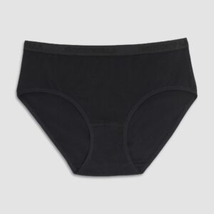 COTONELLA - Slip Midi In Cotone Bielastico 2 Pack - Nero - Bianco