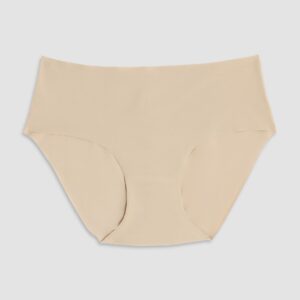 COTONELLA - Slip Invisibile Taglio Vivo Effetto Seconda Pelle - Beige - Nero - Bianco