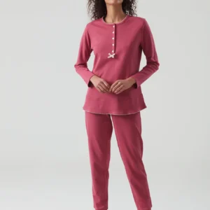 RAGNO - Pigiama "Camelia" In Caldo Cotone