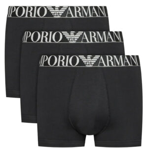 EMPORIO ARMANI - Boxer Stretch Cotton - Nero