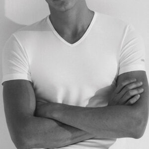 ENRICO COVERI - Maglia Intima In Cotone Elasticizzato - Bianco - Nero - Blu - Grigio