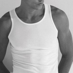 ENRICO COVERI - Canotta Intima In Cotone Elasticizzato - Bianco - Nero - Blu - Grigio