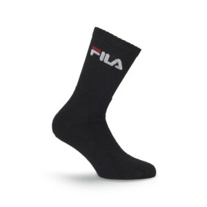 FILA - Calze Tennis Unisex 3 Pack - Nero - Blu Navy - Bianco - Grigio