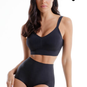 LOVEANDBRA - Reggiseno Bralette In Microfibra - Nero - Terra