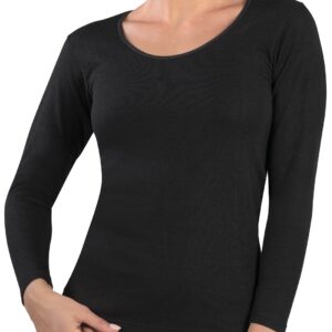 MABRAT - Maglia A Manica Lunga In Caldo Cotone - Nero - Bianco