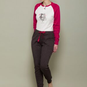PIGIAMIAMOCI - Pigiama Donna “You&Me” In Caldo Cotone