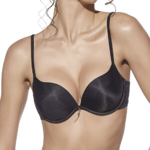 SELENE - Reggiseno "Raquel" Push-Up - Bianco - Nero - Tierra