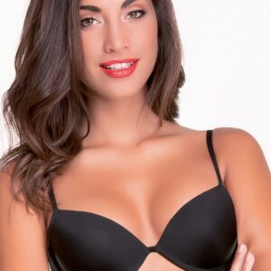 LOVEANDBRA - Reggiseno Push-Up "Megan" Con Ferretto - Nero - Bianco - Skin