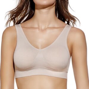SELENE - Reggiseno Senza Cuciture "Louise" - Nero - Bianco - Tierra