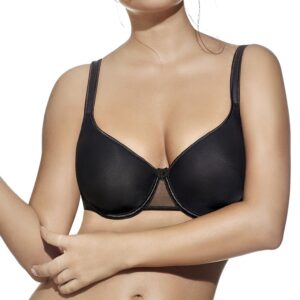 SELENE - Reggiseno Modellante Con Ferretto E Coppe Preformate - Nero - Marfil - Tierra