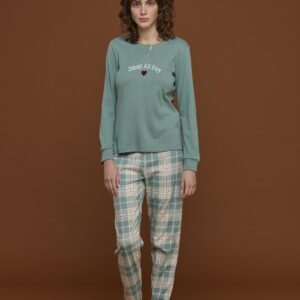 NOIDINOTTE - Pigiama “Sleep All Day” - Giada - Citronella