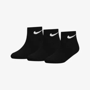 NIKE - Calze Quarter 3 Pack - Nero - Bianco