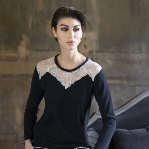 Pigiama Elegance con pizzo