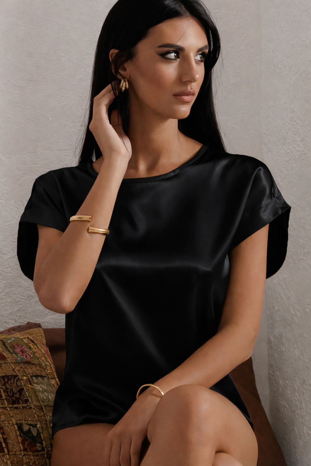 75697 – T-Shirt – LOVEANDBRA – NERO SI