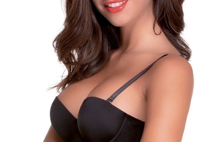 reggiseno a fascia Cindy balconette nero LoveAndBra