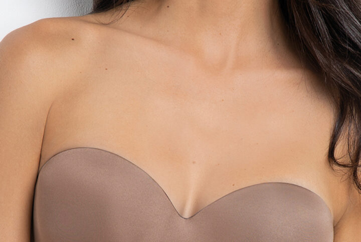 Reggiseno fascia preformata SIèLEI Cipria