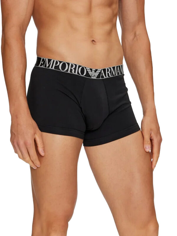 EMPORIO ARMAN I BOXER NERO MODELLO DAV.