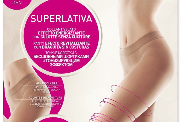 collant velati effetto energizzante con culotte senza cuciture OMSA