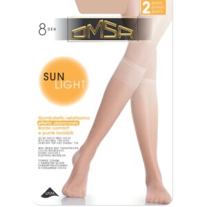 packaging gambaletto OMSA Sun Light 2 paia