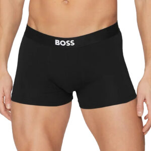 boxer boss neri con elastico logato