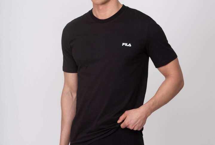 maglia intima uomo FILA nera