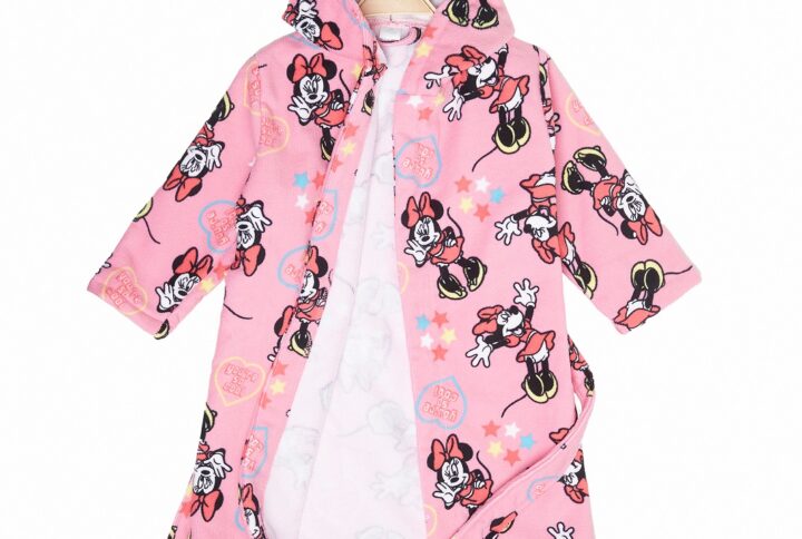 accappatoio Disney per bambine Minnie Mouse