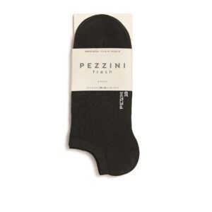 Minicalza Pezzini nera in filo di Scozia confezione 3 paia