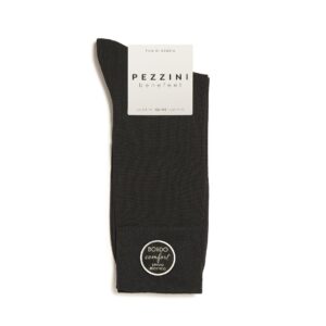 Calza corta uomo filo di Scozia senza elastico Pezzini confezione