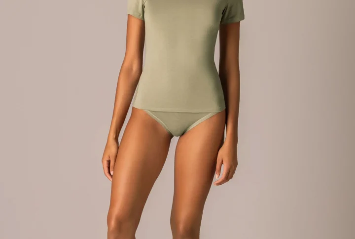 Maglia donna manica corta SIèLEI Today 6010 verde militare