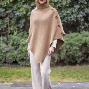 mantella donna NOIDINOTTE beige con bottoni