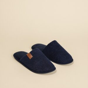 Pantofola uomo waffle blu NOIDINOTTE