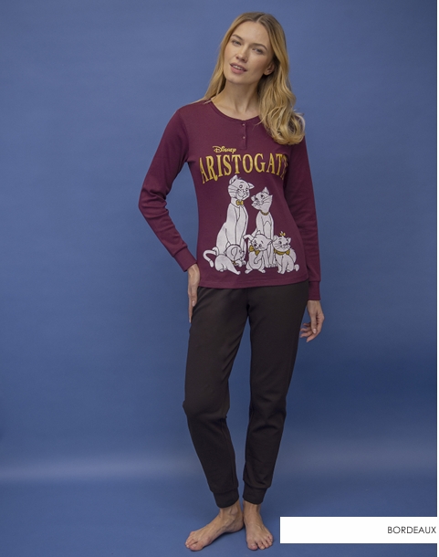 Pigiama Donna Caldo Cotone Interlock