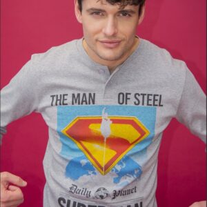 pigiama uomo superman caldo