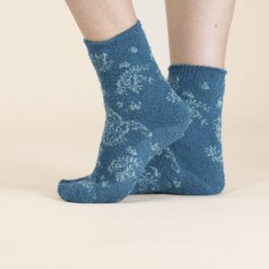 calza antiscivolo morbida donna Noidinotte sky