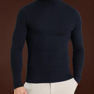 Dolcevita uomo in caldo cotone Ragno fronte