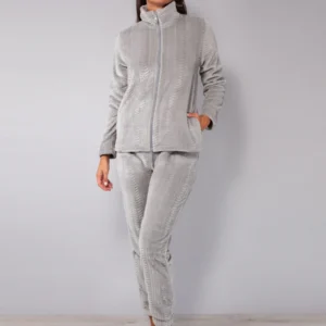 Tuta homewear donna SìèLei grigia vista frontale
