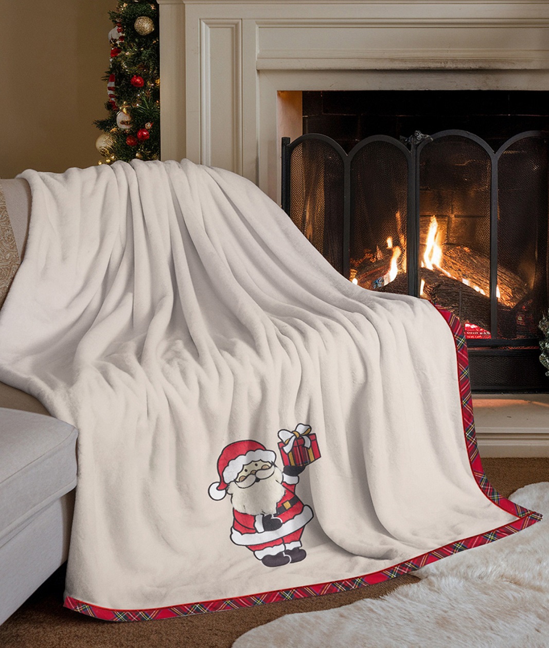 PLAID NUOVOLA SANTA CLAUS – VINGI