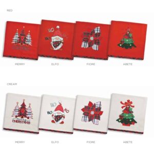 Varianti colore PLAID NATALIZIO VINGI RICAMI