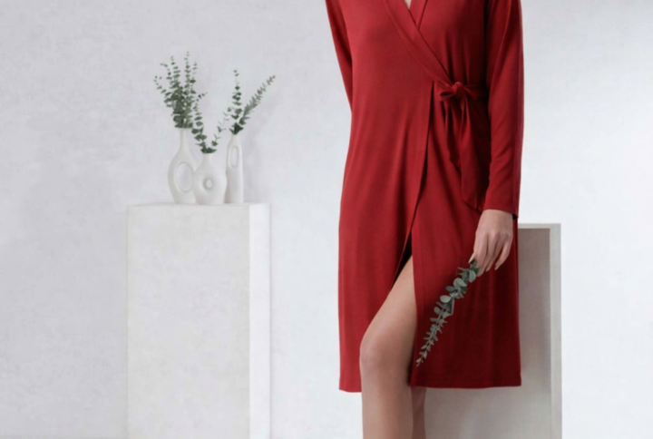Vestaglia donna in viscosa Andra