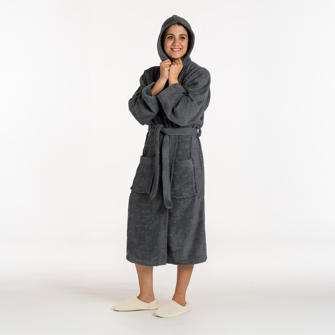Accappatoio GLAMOUR Riviera – Grigio Scuro