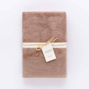 Telo bagno tortora