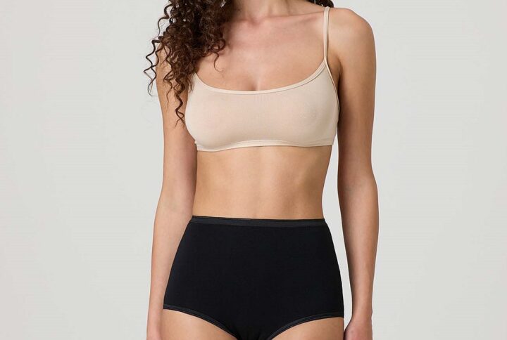 Culotte JADEA in cotone elasticizzato - colore nero
